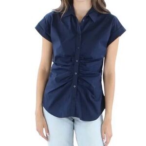 Navy Blue Women's Top LAUREN RALPH LAUREN